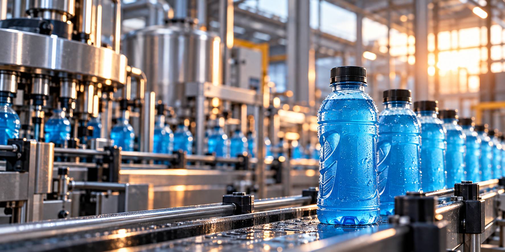 تامین سرمایه در گردش تولید نوشیدنی ورزشی بدون گاز